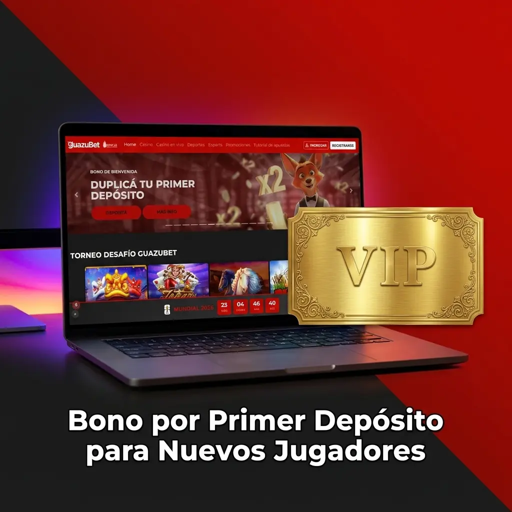 Bono de bienvenida GuazuBet: 100% hasta ARS 20.000 en tu primer depósito para nuevos jugadores en Argentina