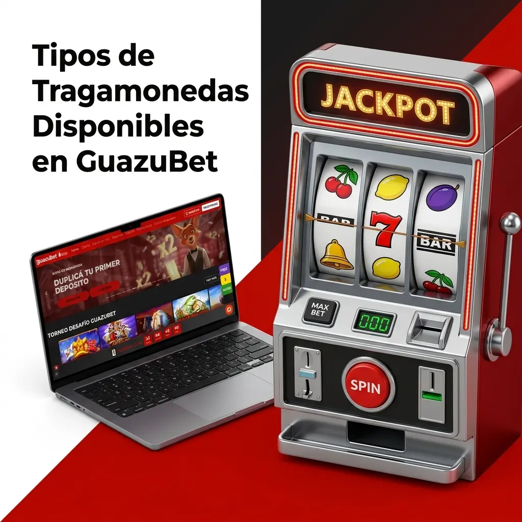 Tipos de tragamonedas en GuazuBet: clásicos, video slots, jackpot progresivo, Megaways y más de 1000 títulos